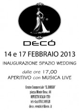 Wedding Section Opening at Decò